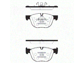 Колодки тормозные дисковые, комплект SP2172