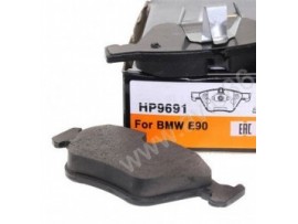 Колодки тормозные дисковые передние, комплект HP9691                 HSB