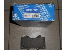 Колодки тормозные дисковые, комплект D2278M-01      KASHI