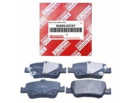 Колодки тормозные дисковые, комплект, задние 04466-02181